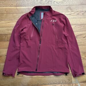 Fox Attack Pro Water Softshell Mountain Biking Cycling Full Zip Jacket Men’s XL